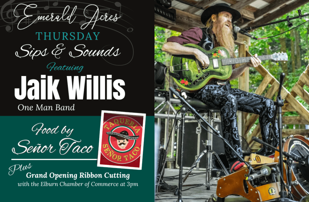 sips and sounds with Jaik Willis